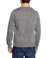 grauer Pullover mit einem Rundhalsausschnitt von Jack & Jones