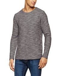 grauer Pullover mit einem Rundhalsausschnitt von JACK & JONES VINTAGE