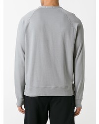 grauer Pullover mit einem Rundhalsausschnitt von Polo Ralph Lauren