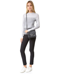 grauer Pullover mit einem Rundhalsausschnitt von Rag & Bone