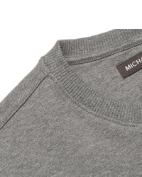 grauer Pullover mit einem Rundhalsausschnitt von Michael Kors