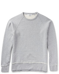 grauer Pullover mit einem Rundhalsausschnitt von Nonnative