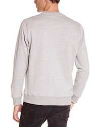 grauer Pullover mit einem Rundhalsausschnitt von Oakley