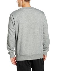 grauer Pullover mit einem Rundhalsausschnitt von Puma