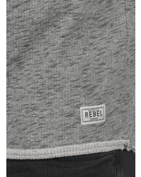 grauer Pullover mit einem Rundhalsausschnitt von Redefined Rebel
