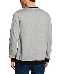 grauer Pullover mit einem Rundhalsausschnitt von Rip Curl