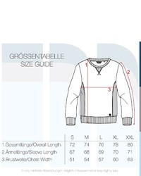 grauer Pullover mit einem Rundhalsausschnitt von Solid