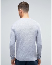 grauer Pullover mit einem Rundhalsausschnitt von Jack Wills