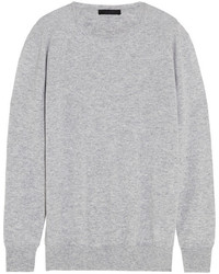 grauer Pullover mit einem Rundhalsausschnitt von The Row