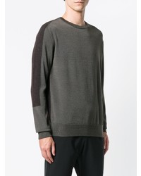 grauer Pullover mit einem Rundhalsausschnitt von Oamc