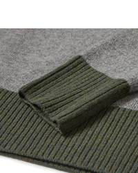 grauer Pullover mit einem Rundhalsausschnitt von VISVIM