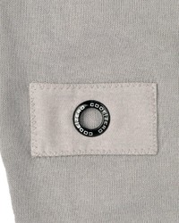 grauer Pullover mit einem V-Ausschnitt von CODE-ZERO