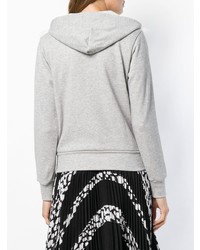 grauer Pullover mit einer Kapuze von Comme Des Garçons Girl