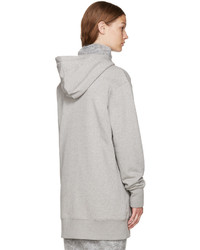grauer Pullover mit einer Kapuze von Acne Studios