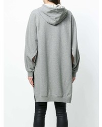 grauer Pullover mit einer Kapuze von EACH X OTHER