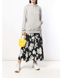 grauer Pullover mit einer Kapuze von Comme Des Garçons Shirt Boys