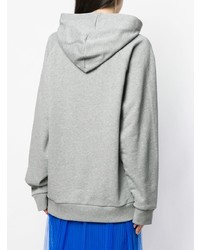 grauer Pullover mit einer Kapuze von Maison Margiela