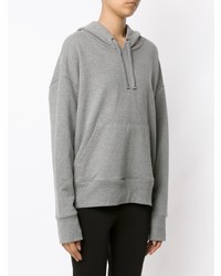 grauer Pullover mit einer Kapuze von OSKLEN