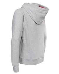 grauer Pullover mit einer Kapuze von Trespass