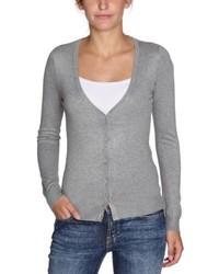 grauer Pullover mit einer Kapuze von Vero Moda