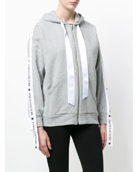 grauer Pullover mit einer Kapuze von Forte Dei Marmi Couture