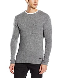 grauer Pullover von Calvin Klein