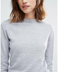 grauer Pullover von Warehouse