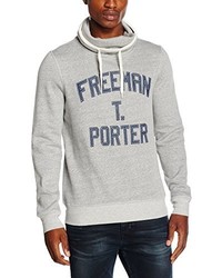 grauer Pullover von Freeman T. Porter