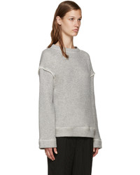 grauer Pullover von Helmut Lang