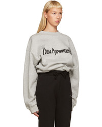 grauer Pullover von Gosha Rubchinskiy