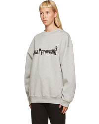 grauer Pullover von Gosha Rubchinskiy