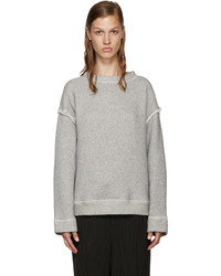 grauer Pullover von Helmut Lang