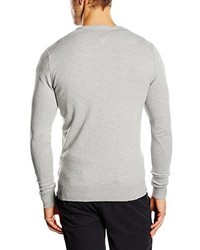 grauer Pullover von Hilfiger Denim