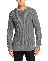 grauer Pullover von Hilfiger Denim