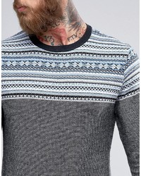 grauer Pullover von Asos