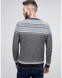 grauer Pullover von Asos