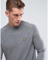 grauer Pullover von Lyle & Scott