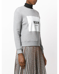 grauer Pullover von MSGM