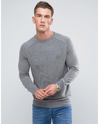 grauer Pullover von Lyle & Scott