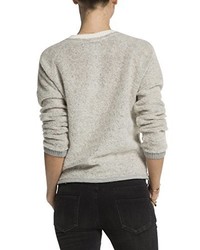 grauer Pullover von Maison Scotch