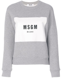 grauer Pullover von MSGM