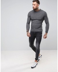 grauer Pullover von Asos