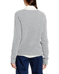 grauer Pullover von Pieces