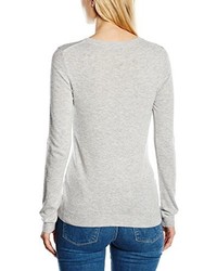 grauer Pullover von Pieces