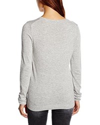 grauer Pullover von Pieces