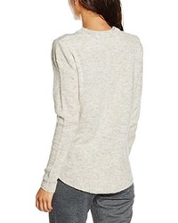 grauer Pullover von Pieces