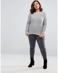 grauer Pullover von Brave Soul