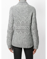 grauer Pullover von Ermanno Scervino