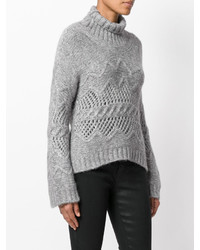 grauer Pullover von Ermanno Scervino