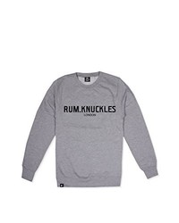 grauer Pullover von Rum Knuckles